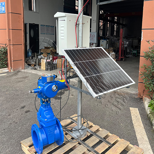 重庆皓久 Z945X-16Q免布线太阳能电动闸阀 农业灌溉 支持远程智能控制
